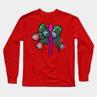 Handstylez_ Zombie Pinch Hitter Long Sleeve T-Shirt